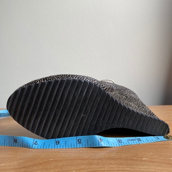 PIERRE HARDY Pony Hair Lace Up Wedge Ankle Boot Size 39 - Picture 16 of 16